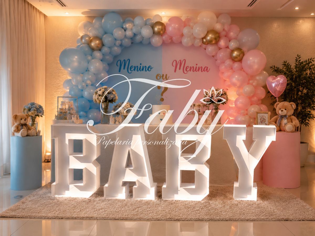 Letras Baby 80cm