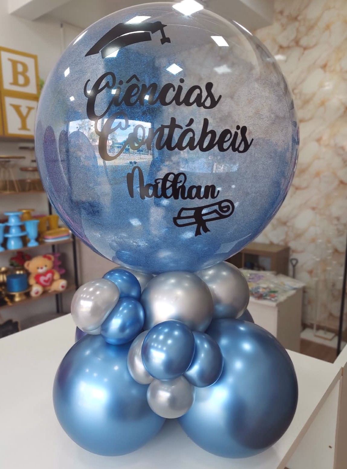 Arranjo de mesa Ciências Contábeis