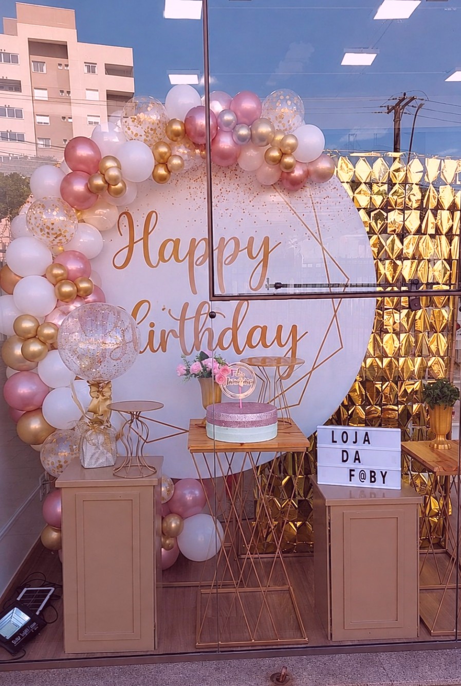 Decoração Happy Birthday